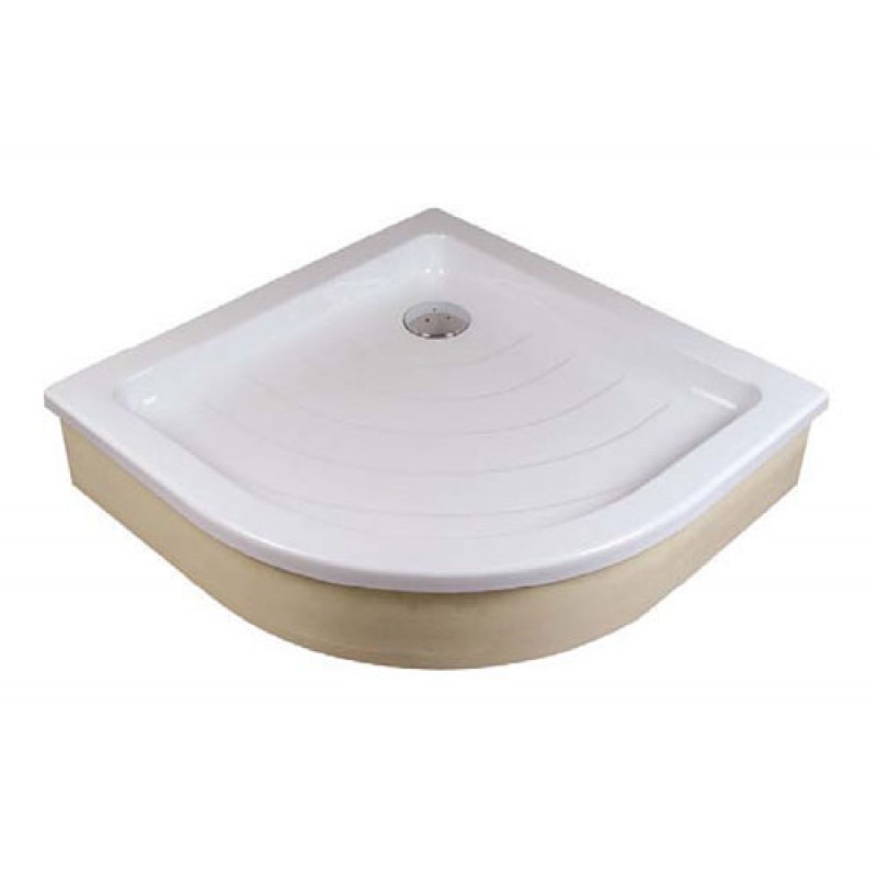 Výprodej RAVAK KASKADA RONDA 90 EX čtvrtkruhová sprchová vanička 90x90 cm A207001320