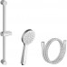 RAVAK Flat S 924.00 Sprchový set Ruční sprcha, tyč 60 cm, sprchová hadice z odolného plastu 150 cm X07S005