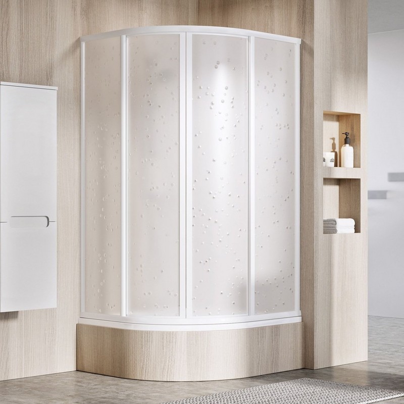 Výprodej RAVAK SUPERNOVA SKCP4-80 SABINA čtvrtkruhový sprchový kout, white+pearl 31144V10011 Výprodej RAVAK SUPERNOVA SKCP4-80 SABINA čtvrtkruhový sprchový kout, white+pearl 31144V10011