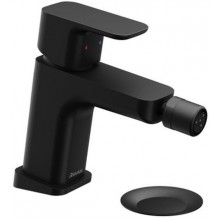 RAVAK 10° FREE BLACK TD F 055.20 Bidetová stojánková baterie s výpustí C-C X070155