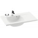 RAVAK CLASSIC 800 R umyvadlo s otvorem pro baterii XJDP1180000
