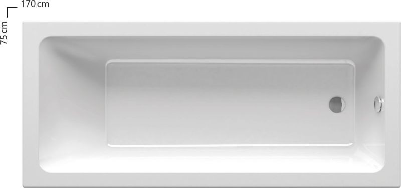 RAVAK 10° Vana 170 x 75 cm CA71000000