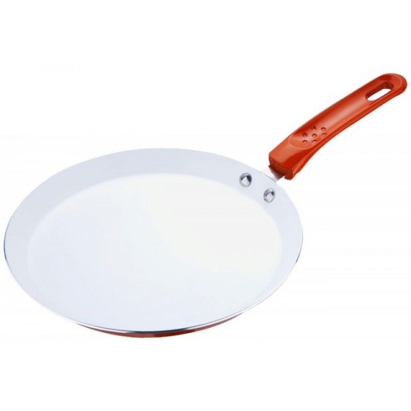 RENBERG Pánev na palačinky 24 cm, oranžová RB-1000oran