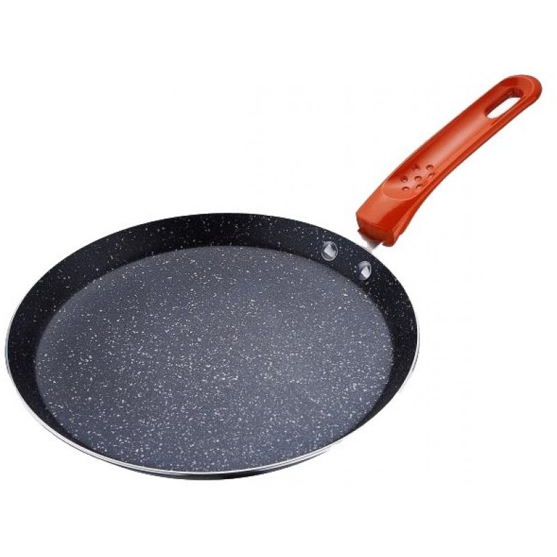RENBERG Pánev na palačinky 25cm s mramorovým povrchem, oranžová RB-1024oran RENBERG Pánev na palačinky 25cm s mramorovým povrchem, oranžová RB-1024oran