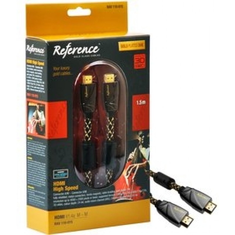 REFERENCE AV kabel RAV 110-015 HDMI 1.4 M-M 1,5m 35036431 REFERENCE AV kabel RAV 110-015 HDMI 1.4 M-M 1,5m 35036431