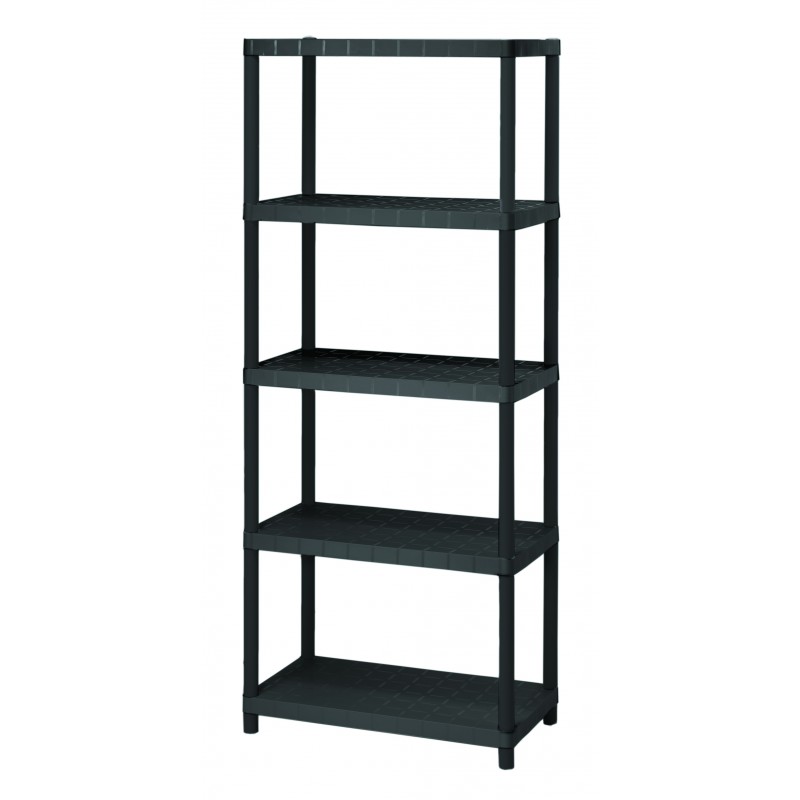 KETER regál SIGMA, 71 x 38 x 172 cm, černý 17187313