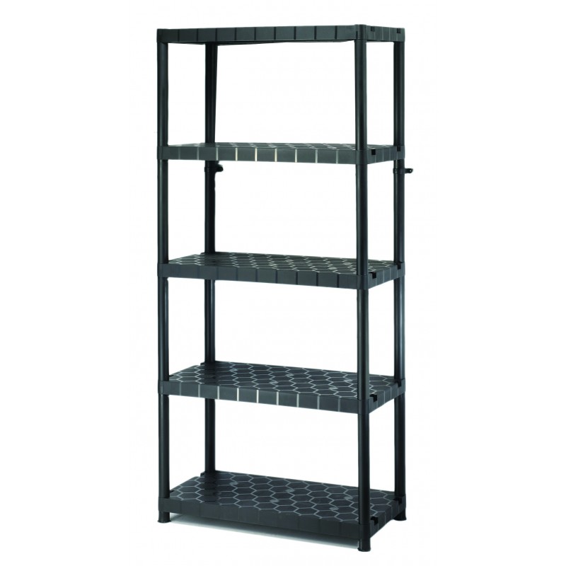 KETER regál SIGMA, 85 x 41 x 184 cm, černý 17189802 KETER regál SIGMA, 85 x 41 x 184 cm, černý 17189802