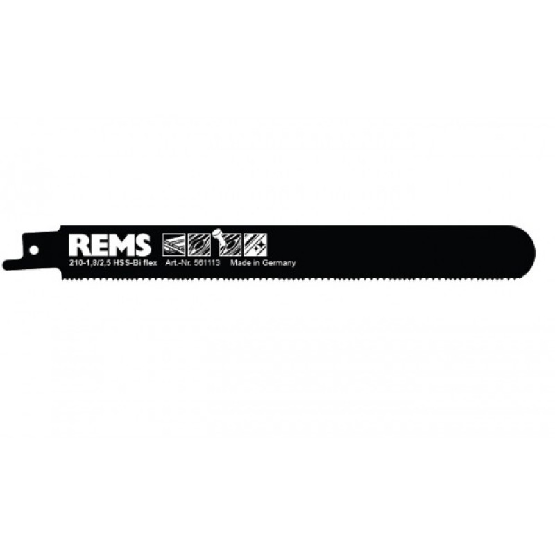 REMS pilový list 210-1,8/2,5 palety, dřevo, dřevo s hřebíky, > 3 mm 561113 REMS pilový list 210-1,8/2,5 palety, dřevo, dřevo s hřebíky, > 3 mm 561113