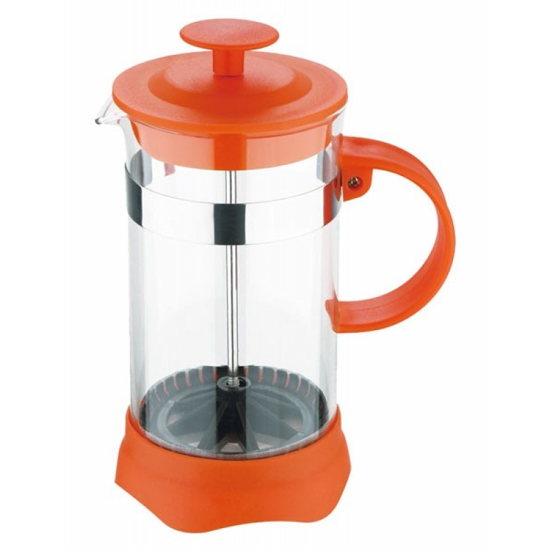 RENBERG Konvička na čaj a kávu French Press 600 ml oranžová RB-3108 RENBERG Konvička na čaj a kávu French Press 600 ml oranžová RB-3108