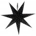 RETLUX RXL 342 hvězda černá 10LED strukt. papír 50003937
