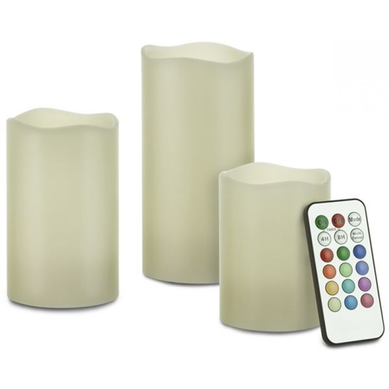 RETLUX RLC 33 Vosková LED svíčka, 3ks Color 50001420 RETLUX RLC 33 Vosková LED svíčka, 3ks Color 50001420