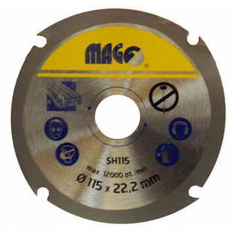 Řezný kotouč na dřevo do úhlové brusky 230mm SH230 Řezný kotouč na dřevo do úhlové brusky 230mm SH230