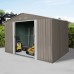 Riwall PRO RMSA 8x10 Brown - zahradní domek kovový 3 x 2,4 m SD-X0810-H170C-B Riwall PRO RMSA 8x10 Brown - zahradní domek kovový 3 x 2,4 m SD-X0810-H170C-B