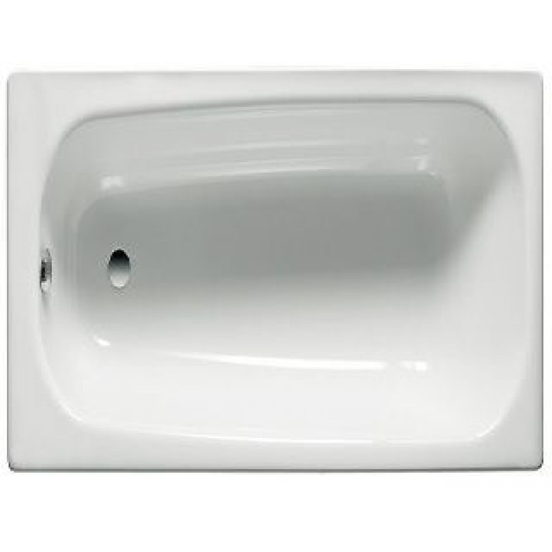 Roca Contesa ocelová vana 100 x 70 cm, 90l, s profilovaným okrajem po obvodu, bílá A212107001 Roca Contesa ocelová vana 100 x 70 cm, 90l, s profilovaným okrajem po obvodu, bílá A212107001