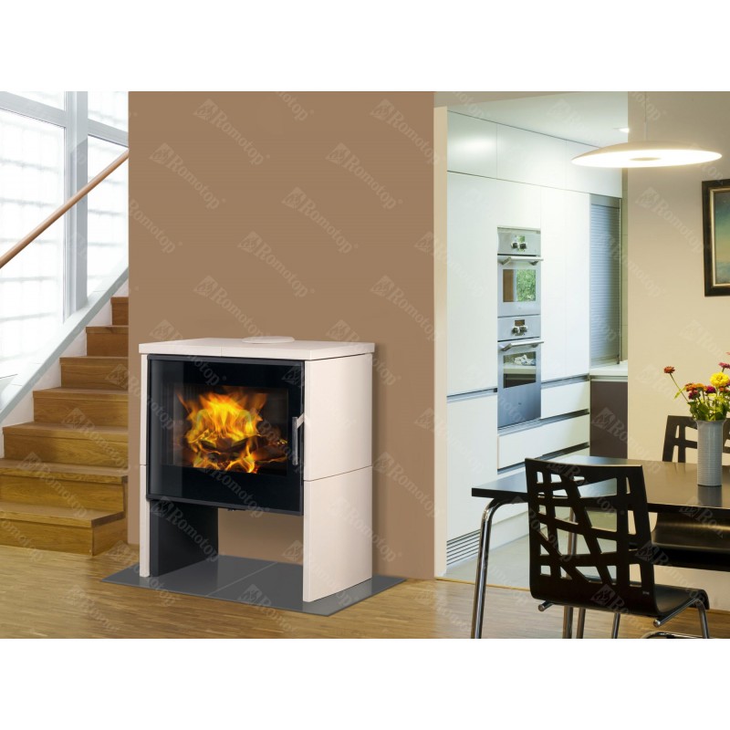 Romotop Riano N02 krbová kamna, keramika, slonová kost