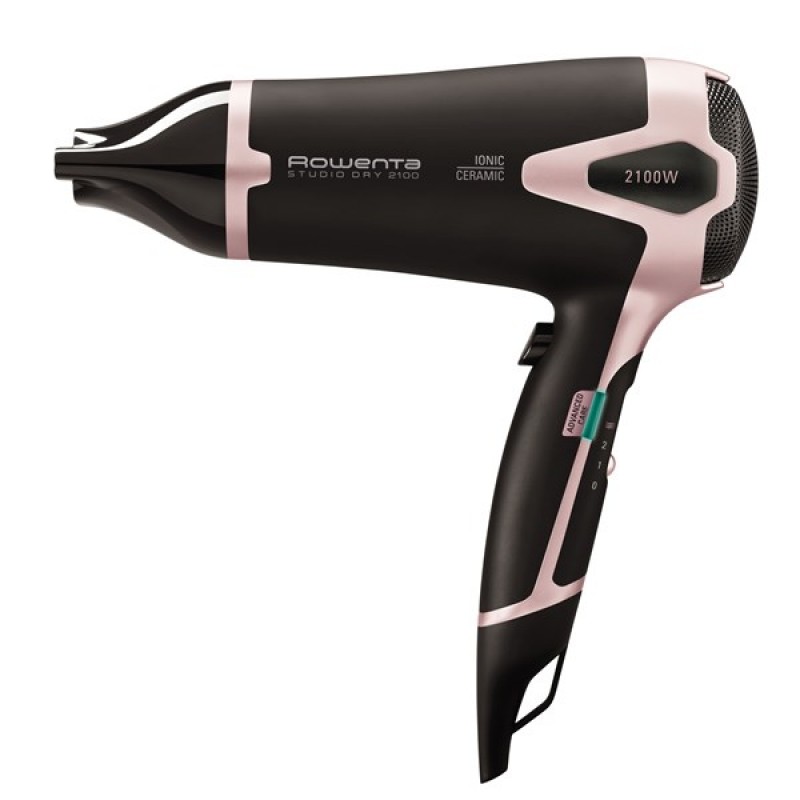 ROWENTA STUDIO DRY RESPECTISSIM vysoušeč vlasů černá / růžová CV5351D0 ROWENTA STUDIO DRY RESPECTISSIM vysoušeč vlasů černá / růžová CV5351D0