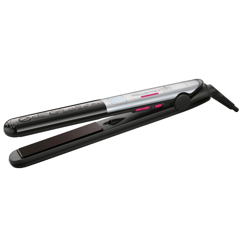 ROWENTA Liss & Curl Keratin Shine Elite černá/stříbrná žehlička na vlasy SF4522D0 ROWENTA Liss & Curl Keratin Shine Elite černá/stříbrná žehlička na vlasy SF4522D0