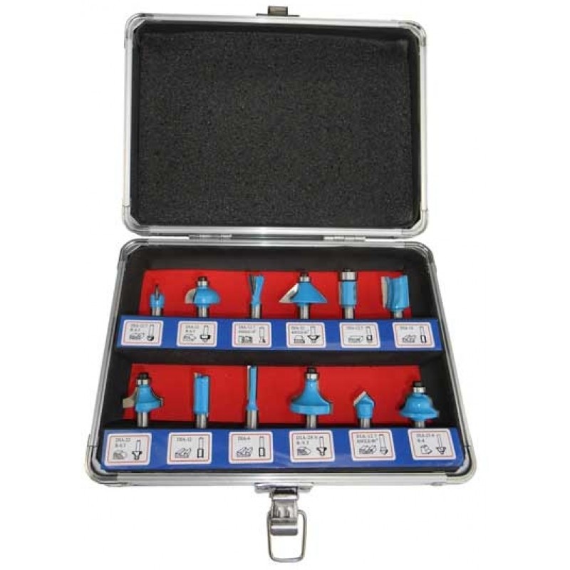 MAGG Sada HM fréz stopka 8 - 12ks HM812