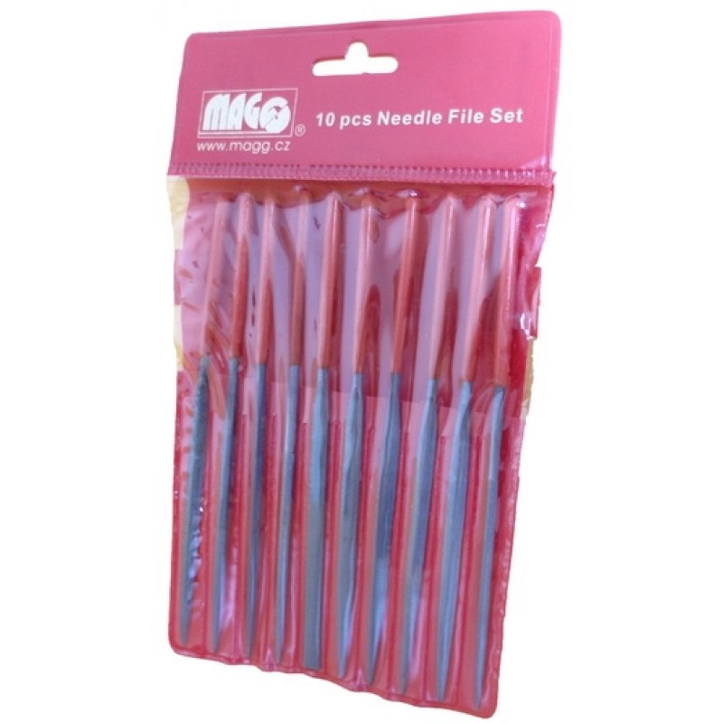 Sada jehlových pilníků - 10 ks NW00010