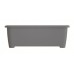 PROSPERPLAST RESPANA Planter Low Přenosný sadbovač 77 cm, šedý kámen ISEB770