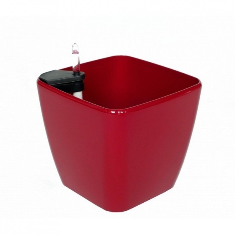 Samozavlažovací květináč G21 Cube maxi červený 45cm 6392421 Samozavlažovací květináč G21 Cube maxi červený 45cm 6392421