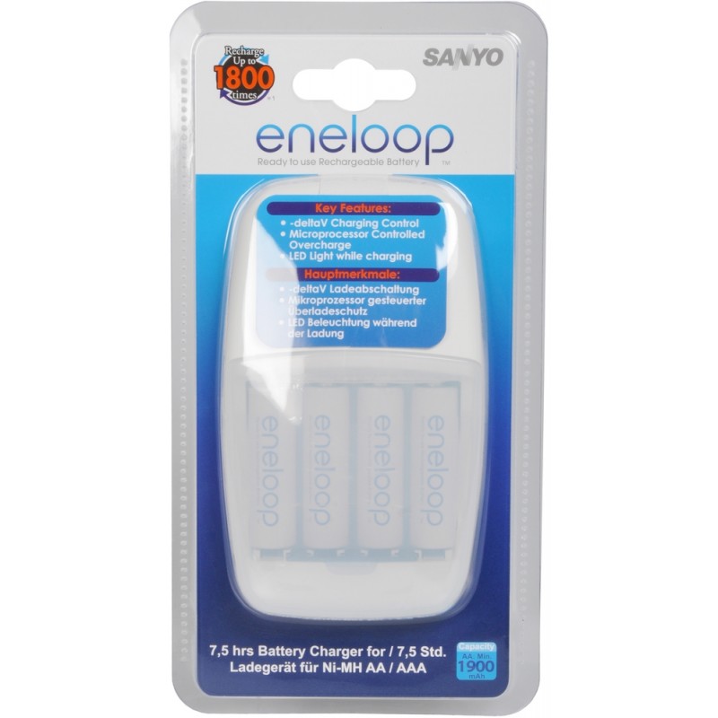 SANYO MQN09-E-4-3UTGB ENELOOP (4x AA) Nabíječka baterií 35030468