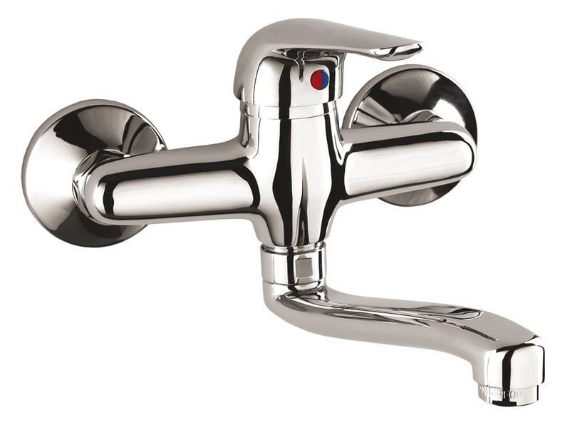 SAPHO AQUALINE 35 nástěnná páková baterie, rozteč 100mm, chrom 52130