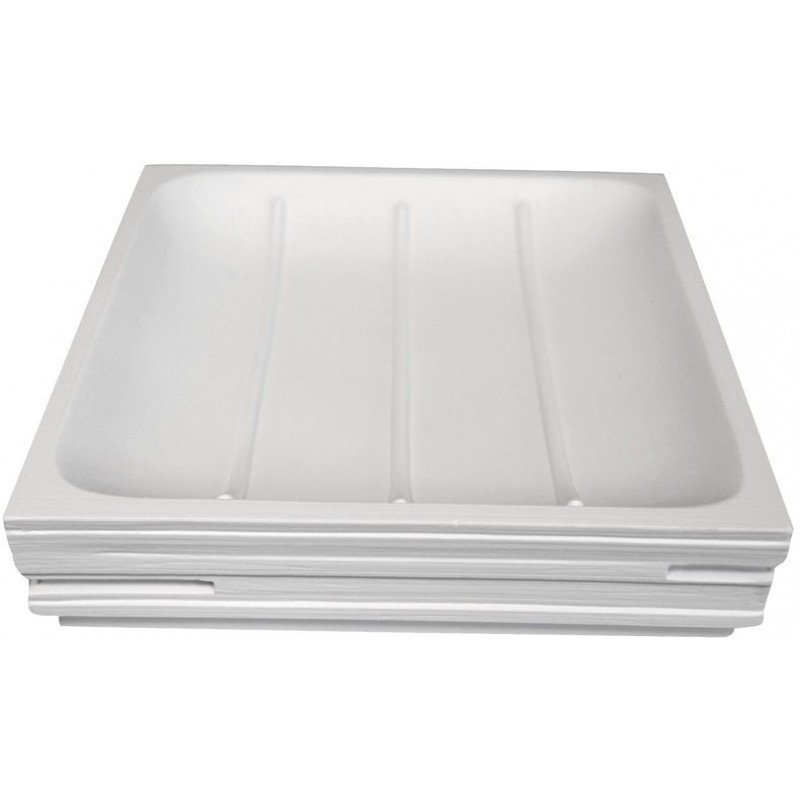 SAPHO BRICK mýdlenka na postavení, bílá 22150301