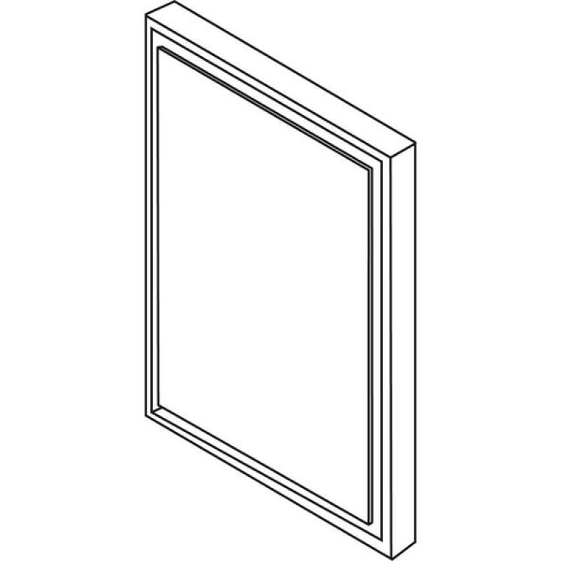 SAPHO FLOAT zrcadlo s RGB osvětlením 40x60cm, bílá 22392 SAPHO FLOAT zrcadlo s RGB osvětlením 40x60cm, bílá 22392