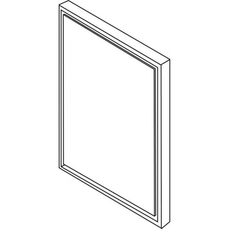 SAPHO FLOAT zrcadlo s RGB osvětlením 70x50cm, bílá 22393 SAPHO FLOAT zrcadlo s RGB osvětlením 70x50cm, bílá 22393
