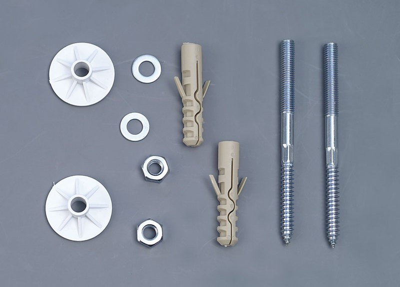 SAPHO CLASSIC kotvící šrouby pro povrch. úpravu chrom a bílá SAPHO CLASSIC kotvící šrouby pro povrch. úpravu chrom a bílá