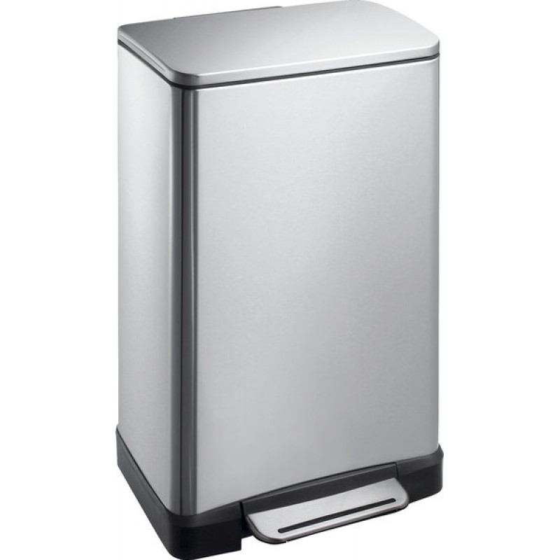 SAPHO E-BIN odpadkový koš 20l, Soft Close, broušená nerez DR196