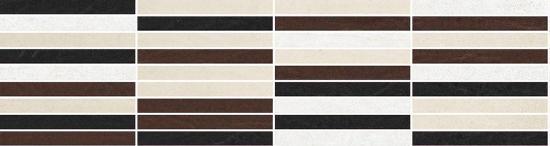 SAPHO PIZARRA Malla mix keramická mozaika 13,5x50 PZR012