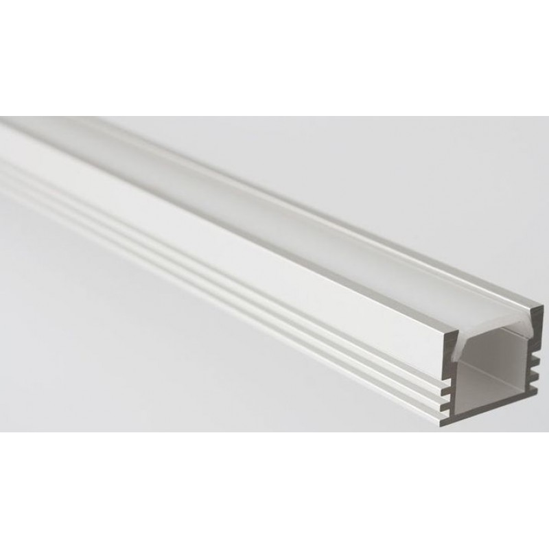 SAPHO LED U profil 16x12mm, eloxovaný hliník, 2m KL1718-2