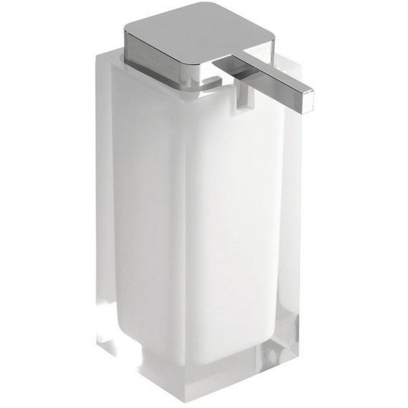 SAPHO RAINBOW dávkovač mýdla na postavení, bílá RA8002