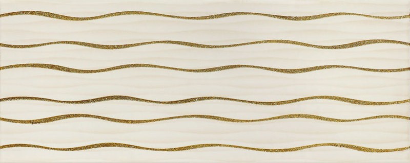 SAPHO ROYAL SUITE Decor Waves Cream keramická obkládačka 20x50 0013062 SAPHO ROYAL SUITE Decor Waves Cream keramická obkládačka 20x50 0013062