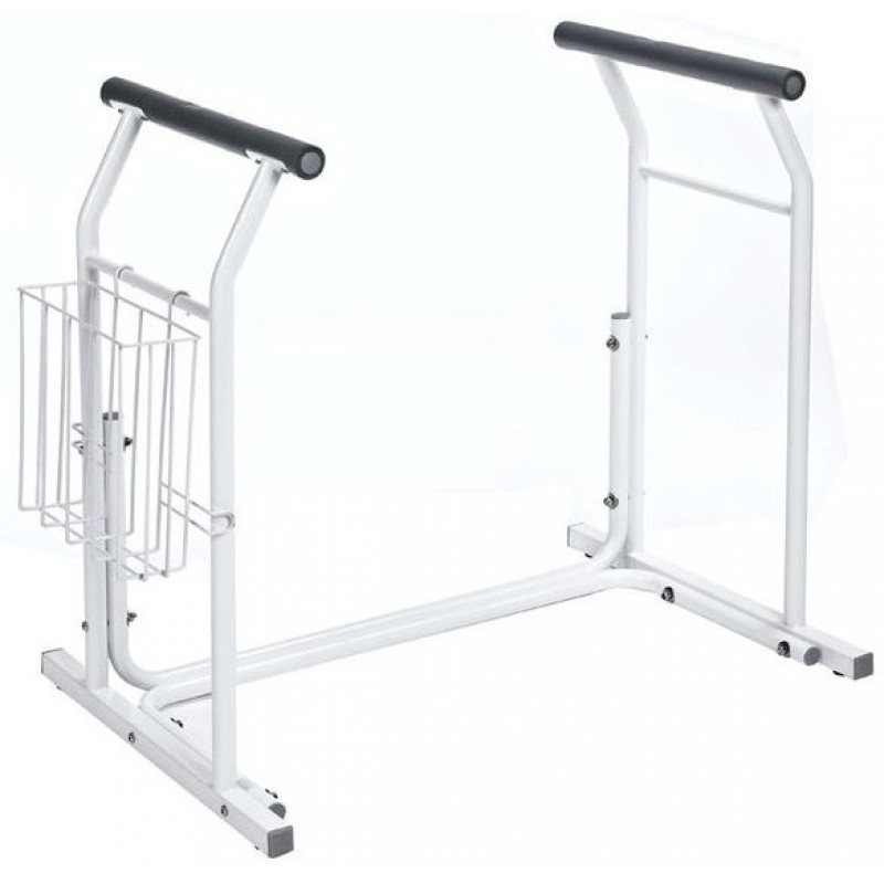 SAPHO SENIOR Opěrná mobilní madla k WC, bílá A0110101