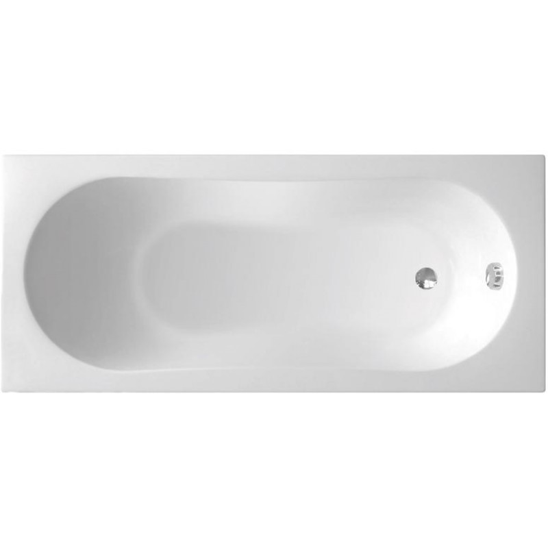 AQUALINE JIZERA vana 170x70x39 cm, bílá G1770