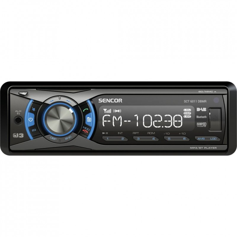 SENCOR SCT 6011DBMR autorádio DAB+/USB/SD 35048826 SENCOR SCT 6011DBMR autorádio DAB+/USB/SD 35048826