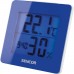 SENCOR SWS 1500 BU teploměr s hodinami a budíkem modrý 35049761