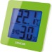 SENCOR SWS 1500 GN teploměr s hodinami a budíkem zelený 35049762
