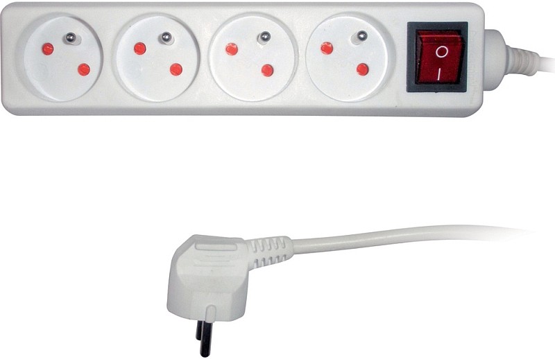 SENCOR SPC 23 prodlužovací kabel 1,5m/4 3×1,0mm s vypínačem 35030723