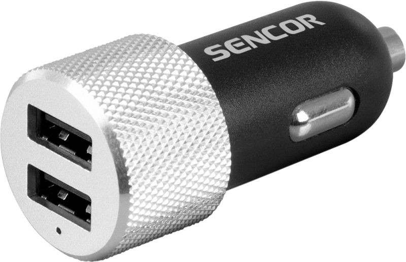 SENCOR SCH 340 USB adaptér do auta 35045797 SENCOR SCH 340 USB adaptér do auta 35045797