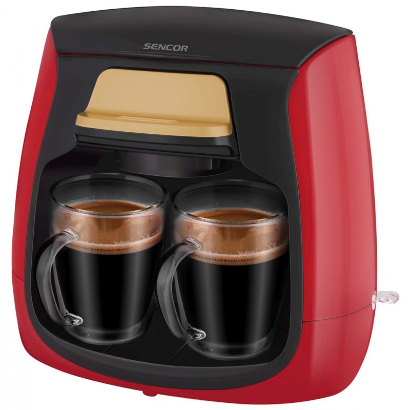 SENCOR SCE 2101RD Kávovar 41009389 SENCOR SCE 2101RD Kávovar 41009389