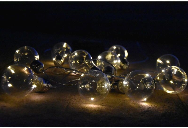 SHARKS 10 LED Solární osvětlení – žárovky SA117