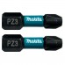 MAKITA B-63650 Torzní bit 1/4" Impact Black PZ3, 25mm 2 ks