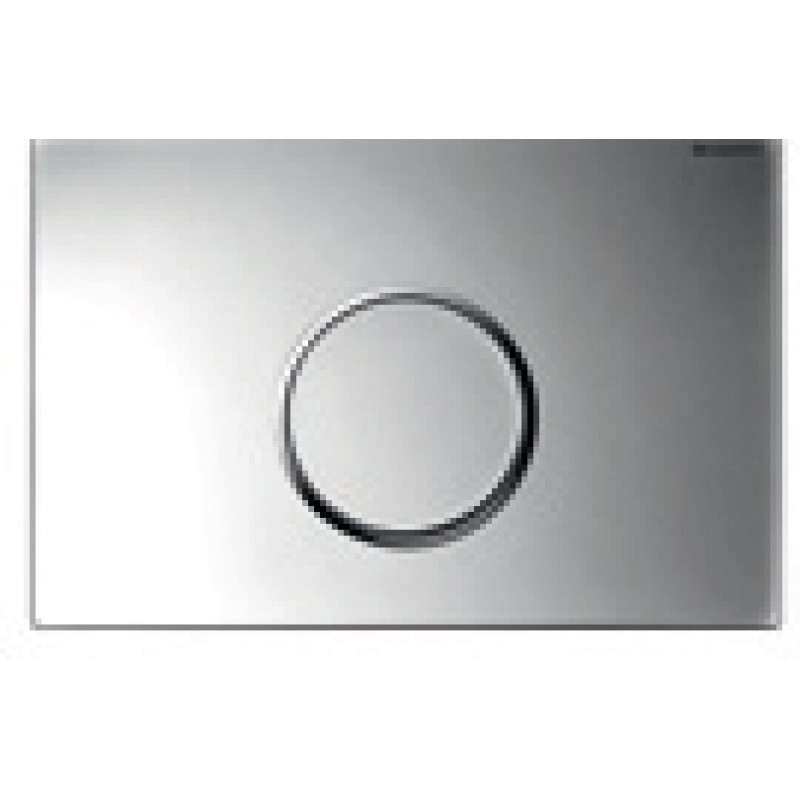 GEBERIT - ovládací tlačítko SIGMA, plast, pochromovaná lesklá/pochrom.matná 115.758.KH.1