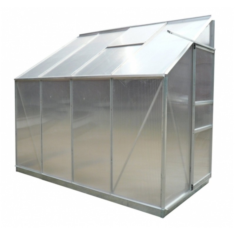 Skleník G21 2,5 x 1,2 m ke zdi, bez základny 63900613
