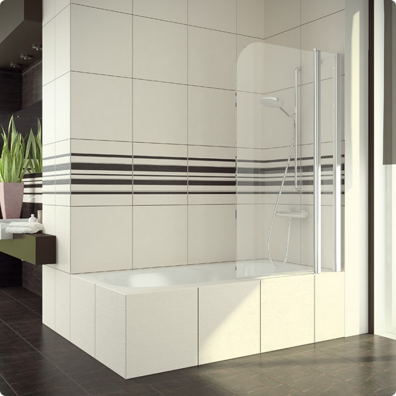 RONAL SLB13 Swing-Line vanová zástěna + stěna, vlevo, 110cm, barva*/Mastercarré SLB13G110SF30 RONAL SLB13 Swing-Line vanová zástěna + stěna, vlevo, 110cm, barva*/Mastercarré SLB13G110SF30