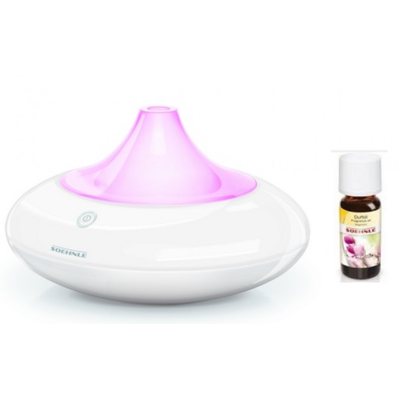 SOEHNLE Aroma osvěžovač vzduchu RAVENNA s LED osvětlením + vonný olej 68026+68043 SOEHNLE Aroma osvěžovač vzduchu RAVENNA s LED osvětlením + vonný olej 68026+68043